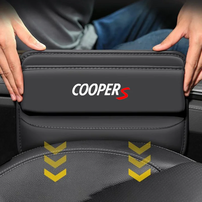 자동차 앞좌석 틈새 수납함 사이드 시트 갭 필러 오거나이저 미니 쿠퍼 R55 R56 R60 R61 F54 전용 시트 틈새 수납 박스