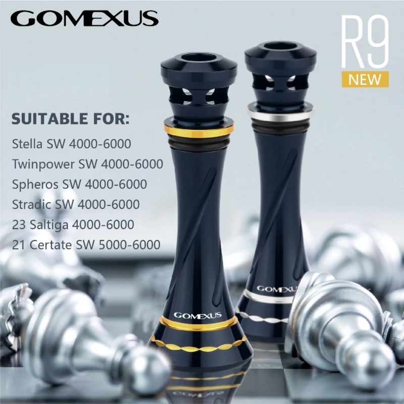 Support De Moulinet Gomexus Aluminum Reel Stand 48Mm R4