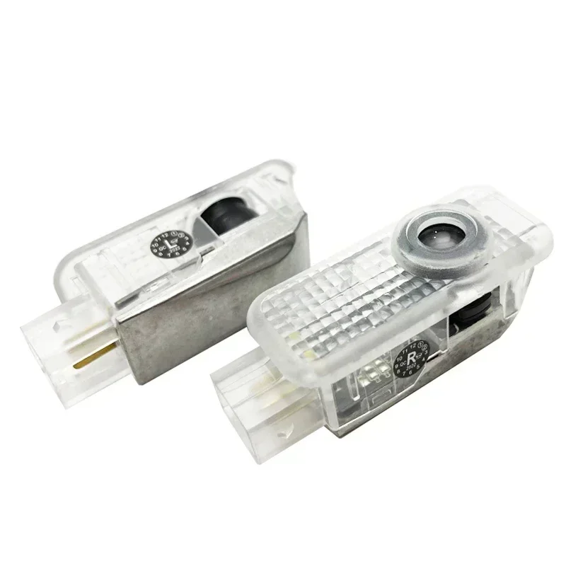 폭스바겐 파사트 B5 B5.5 2008-2010 페이톤 투아렉 LED 자동차 도어 로고 웰컴 라이트 고스트 섀도우 커티시 프로젝터