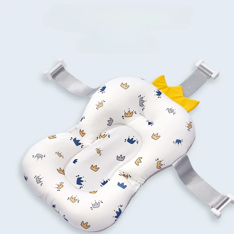 Mesh Bath Net For Newborns 0 1 Year Old Baby Bath Floating Pad Infant Mat Colchoneta Silla Paseo