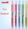 Japanese Stationery UNI Gel Pen UMN-158DS Smooth Limited Office Black Pressed Ballpoint Pen 0.5mm Kawaii School Supplies 2