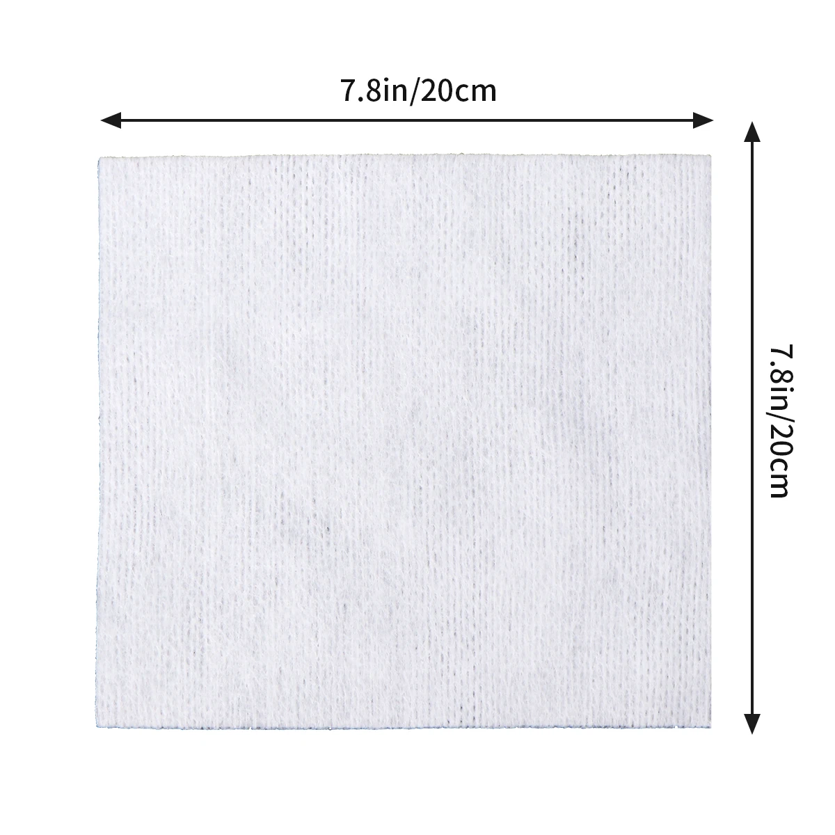 Cotton Face Wipes 300pcs White Non-Woven Lint-Free Cotton Paper Wipes Makeup Tools NonWoven Gauze Sponge Used For Wound Care Cotton Makeup Wounds