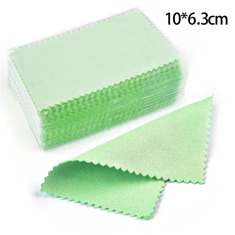 Silverware & Jewelry Polishing Cloth - Soft Cleaning Wipes, 50-Pack