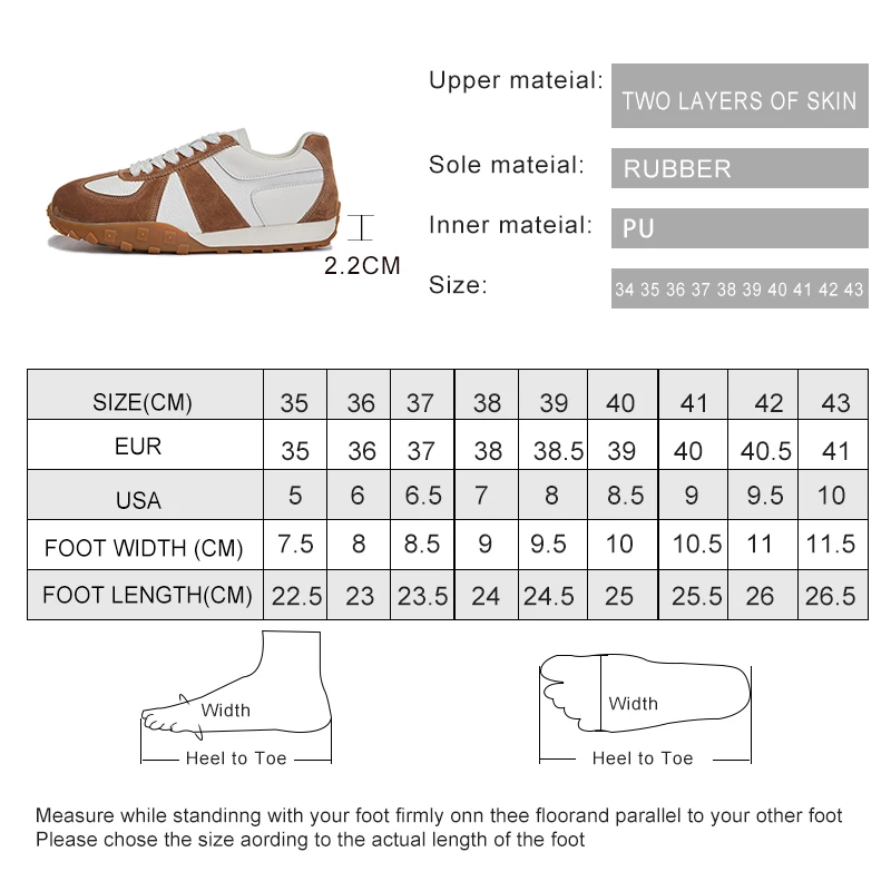 DIMANYU Women's Sneakers 2024 Spring new Genuine Leather Women's Shoes Fashion Lace Women's Moral Training Shoes
