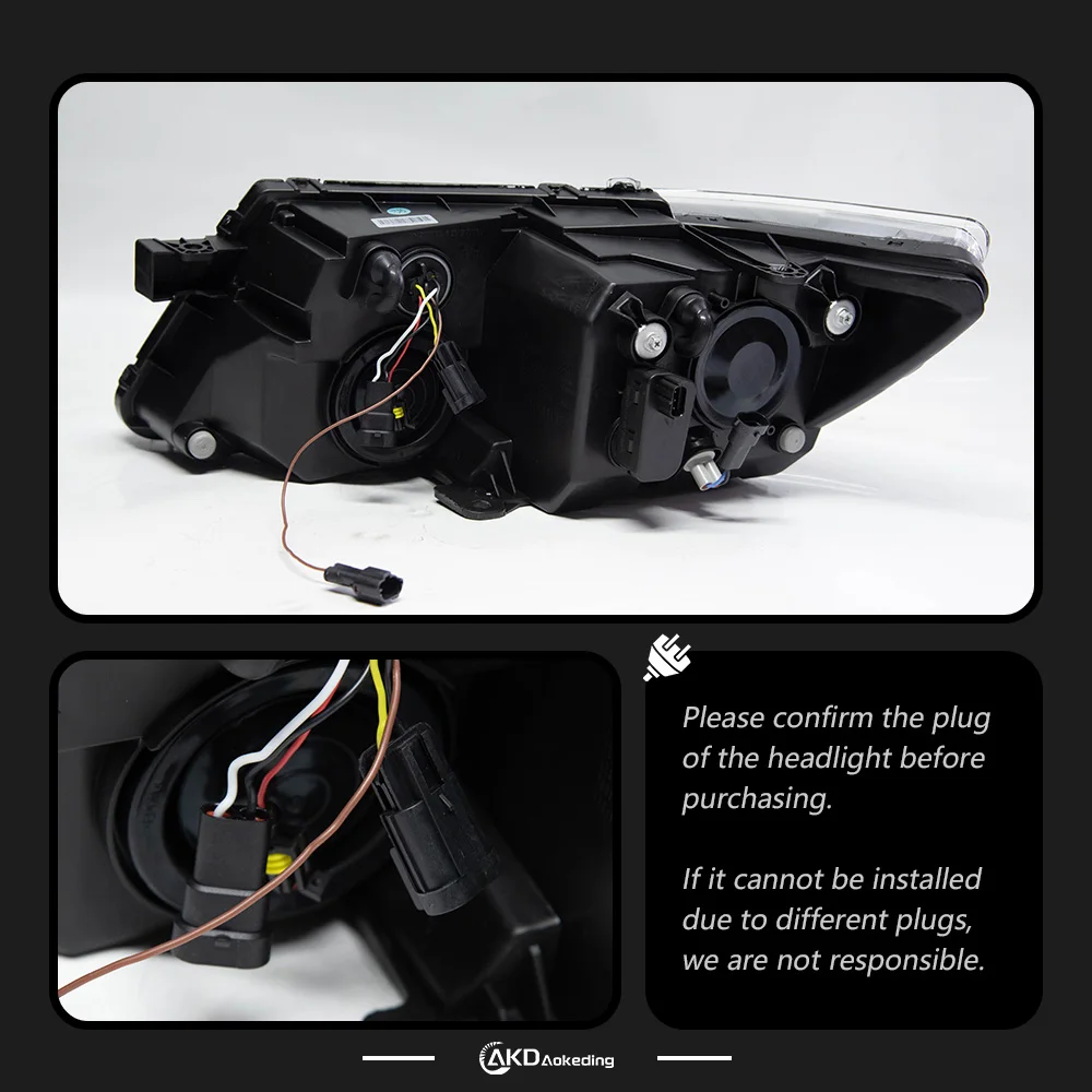 Car Lights for Dodge Journey LED Headlight 2008-2019 JCUV Head Lamp Drl Projector Lens Automotive Accessorie - Image 4