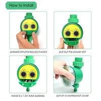 Garden Watering Timer Irrigation Controller Mechanical Automatic Sprinkler Programmable Valve Outdoor Hose Drip Sprinkler Tools 5