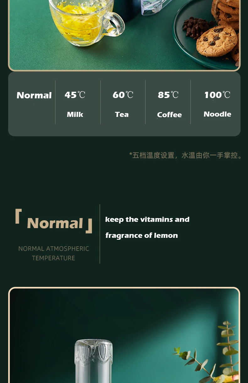 Description Picture 3 of itemDesktop Instant Automatic Multi-Speed Fast Hot Warm Electric Heater Water Dispenser Water Bottle Barreled Gallon Pump 220V