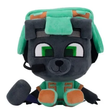thumbnail image 1 of Juguete de peluche de lobo verde Bobicraft Gitd de 20 cm para niños, regalo de Navidad, 1 of 4