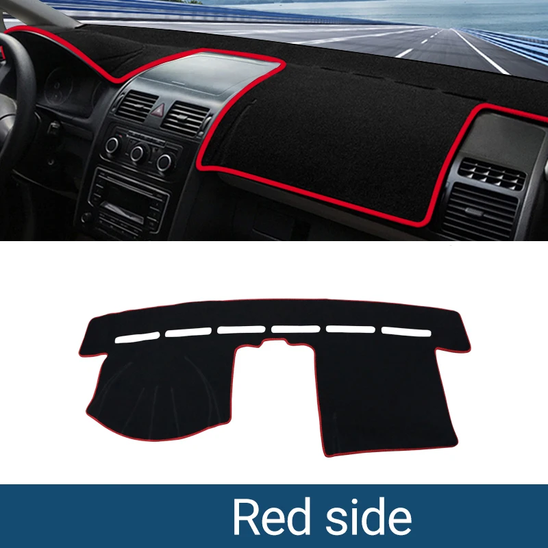 Cubierta del salpicadero del coche, accesorios para Volkswagen VW Touran 1T1 1T2 1T3 MK1 2003 - 2010 2011 2012 2013 2014 2015