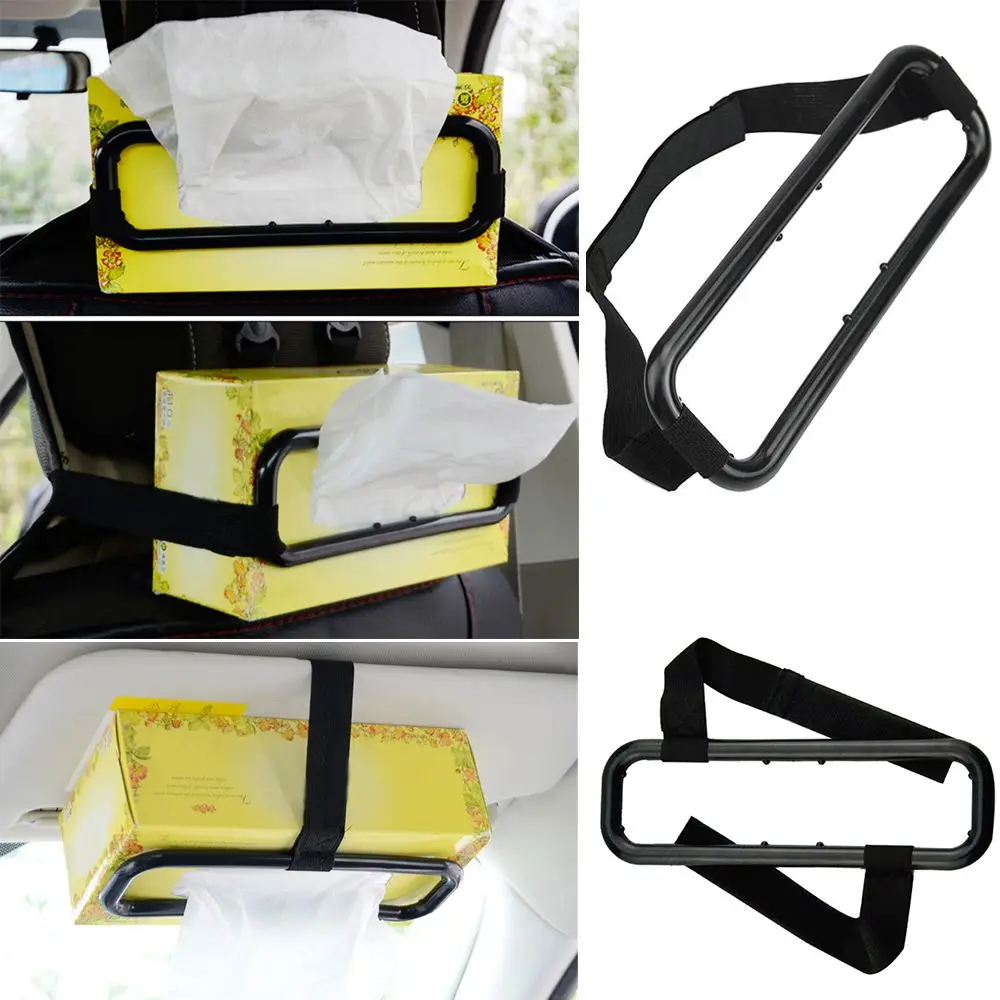 Universal Car Seats Back Tissue Box Hanging Bracket Interior General