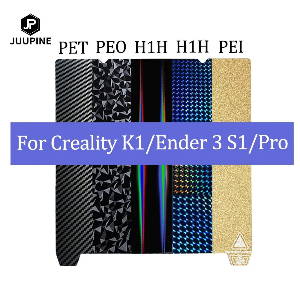 

For Creality K1 / K1 MAX Build Plate 310X315mm PEI Build Plate 235X235mm For Ender 3 V3 Se / Ender 3 S1 PRO / Ender-5 S1