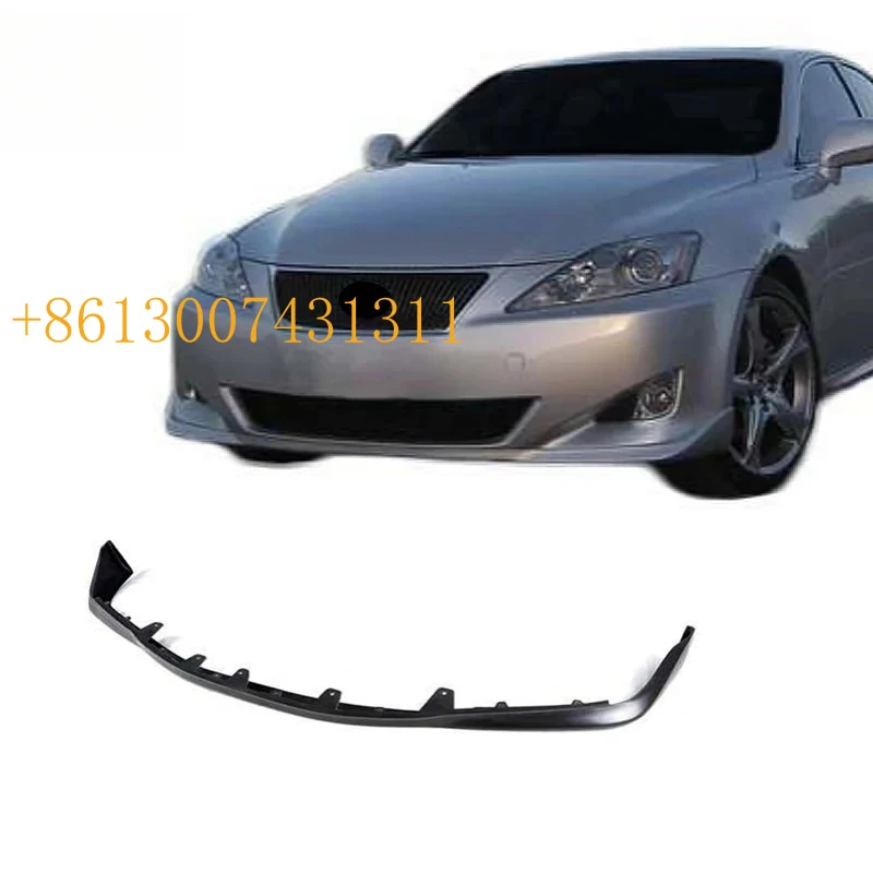팩토리IS IS250 2006 2007 2008 프론트 립 디퓨저 범퍼 립 차체 키트 ABS 소재 외장 부품