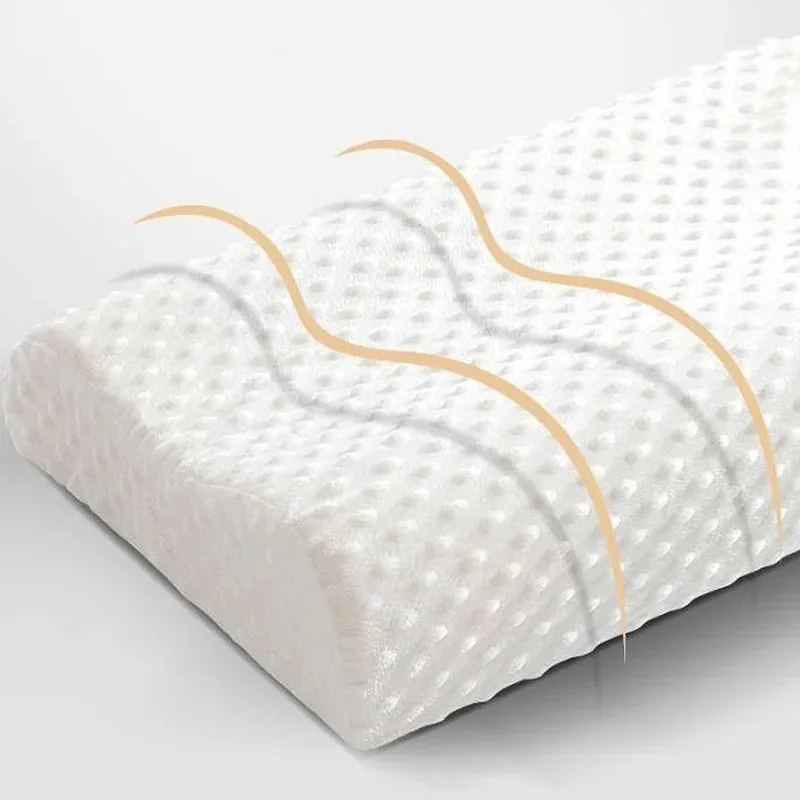 1pc Sleeping Memory Foam Pillow Cervical Massage Pillows Natural Orthopedic Pillow Home Supplies Replacement With Pillow Cover BEST SELLERS 1pc Sleeping Memory Foam Pillow Cervical Massage Pillows Natural Orthopedic Pillow Home Supplies Replacement With Pillow Cover BEST SELLERS