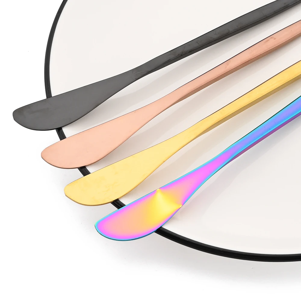 Stainless Steel Butter Knife Cheese Dessert Butter Jam Spreader Utensil Breakfast Bread Spreader Tools