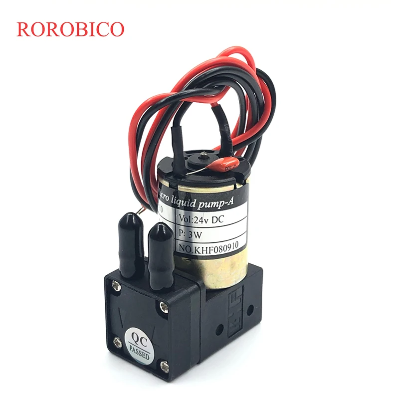 Khf Pequeno Eco Solvente Bomba de Tinta Impressora a Jato de Tinta Cristal Gongzheng Micro Diafragma Líquido Bomba dc 24v 3w 100200 ml Min