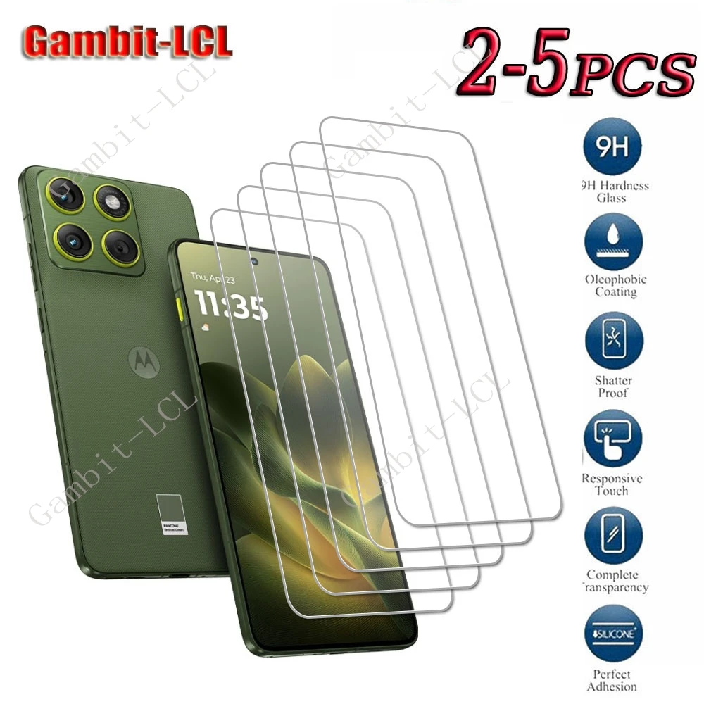 Premium 9H HD Tempered Glass Screen Protector Film (2-5 Pack)