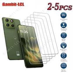 Premium 9H HD Tempered Glass Screen Protector Film (2 - 5 Pack) - 3 Pieces (For Motorola Edge 70)