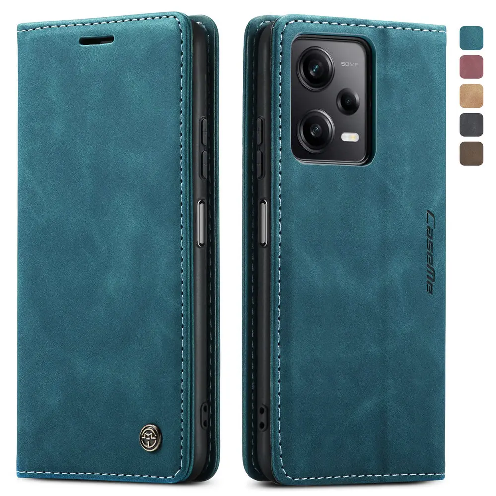 Per Xiaomi Poco X5 Pro 12T 13 Lite 10T 5G Flip Case Leather Card Funda Redmi Note 12S Mi 11 T 12X 12C 11 T M5S X 5 Portafoglio Cover