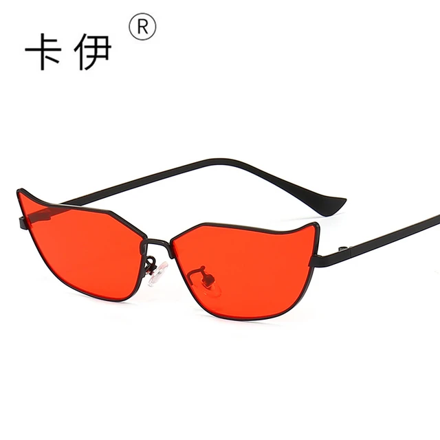 Anime Doflamingo Glasses Accessories One-piece Cosplay Props cat eye metal  sunglasses women men 2023 rave party punk glasses - AliExpress