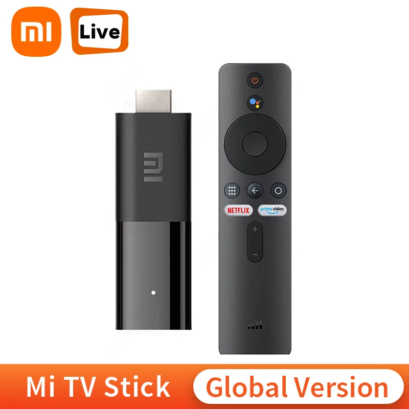Versione Globale Xiaomi Mi Tv Stick Android Tv Quad Core 1Gb Ram 8Gb Rom Bluetooth Wifi Netflix Google Assistant Mi Tv Stick