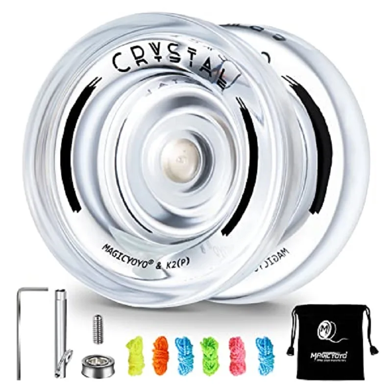 Yoyo Professional Unresponsive Yoyo, Aluminum Alloy Metal Yo Yo, Enter  Level Trick Yoyo For Beginner, Pro Yoyo Aluminum Yoyo Gift For Kids And  Enthus