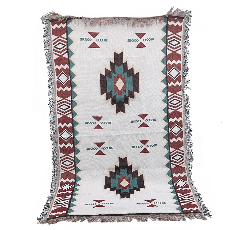 Indian Patterned Tribal Blanket