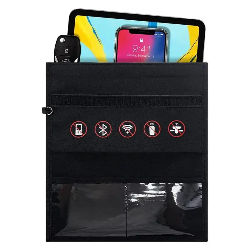 

Key Fob Signal Blocking Pouch Folding Car Key Signal Blocker Signal Blocking Device Shielding Bag For Privacy Protection Emp