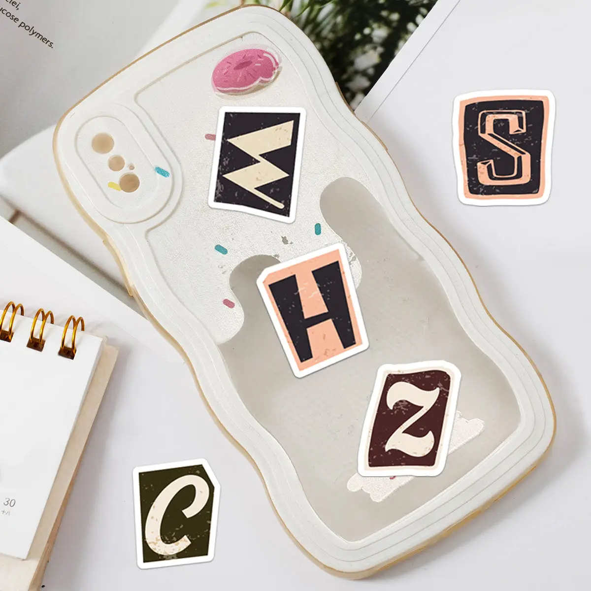 Etori Life 52 قطعة أنماط الحروف الإنجليزية الملونة...