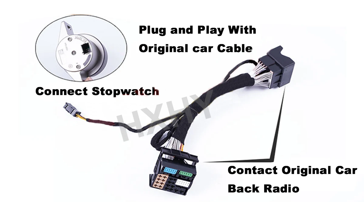 Car Dashboard Stopwatch Decoration Clock Time Support Sport Chrono For Porsche C