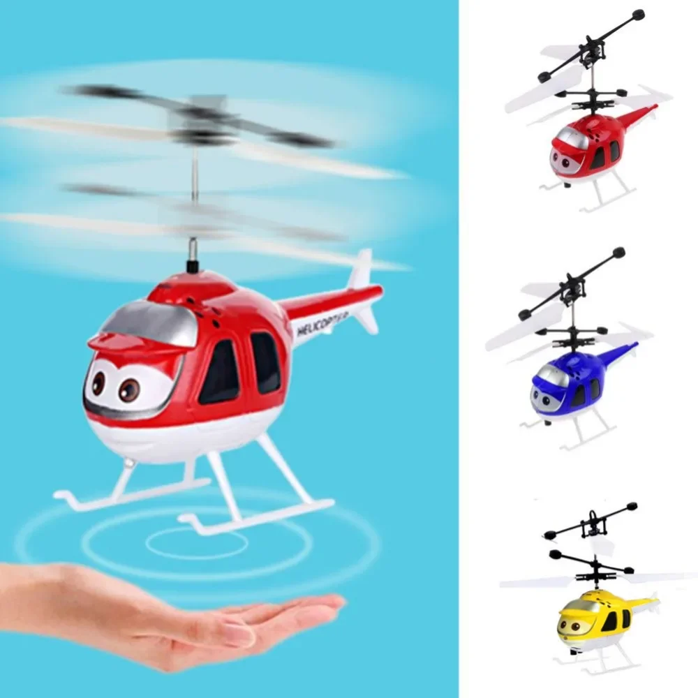 Hot Sale Mini Infrared Sensor Helicopter Aircraft 3D Gyro Helicoptero Electric Micro Helicopter Birthday Toy Gift for Kid#257747 3