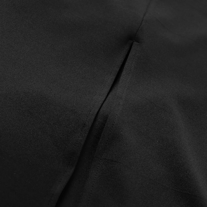 V-Neck Fashion Short Sleeve Dress Women High Waist Solid Pleated Elegant Patchwork Party Dress Ladies Autumn Long Dress