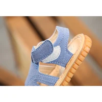 Summer Baby Shoes Fashion Rome Style Closed Toe Baby Flat Shoes Sandals Soft Sole Baby Sandals Boys Walking Shoes сандали 5