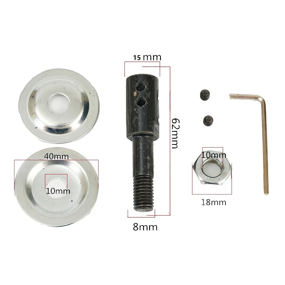 Secure and Reliable Spindle Adapter for Grinding Polishing Shaft Motor Bench Grinder Includes Washers and Screws sturdy and reliable chimney hole cover stainless steel easy secure installation ideal for pipe openings and holes