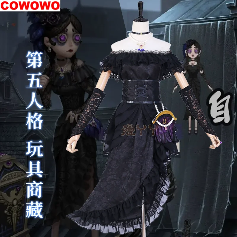 

COWOWO Identity V Anne Lester Ladies Dress Cosplay Costume Cos Game Anime Party Uniform Hallowen Play Role Clothes Clothing