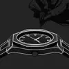 Modern 3D Sketch Art Fashion Leisure Quartz Movement Watch Creative Design Lightweight Waterproof Watch 2