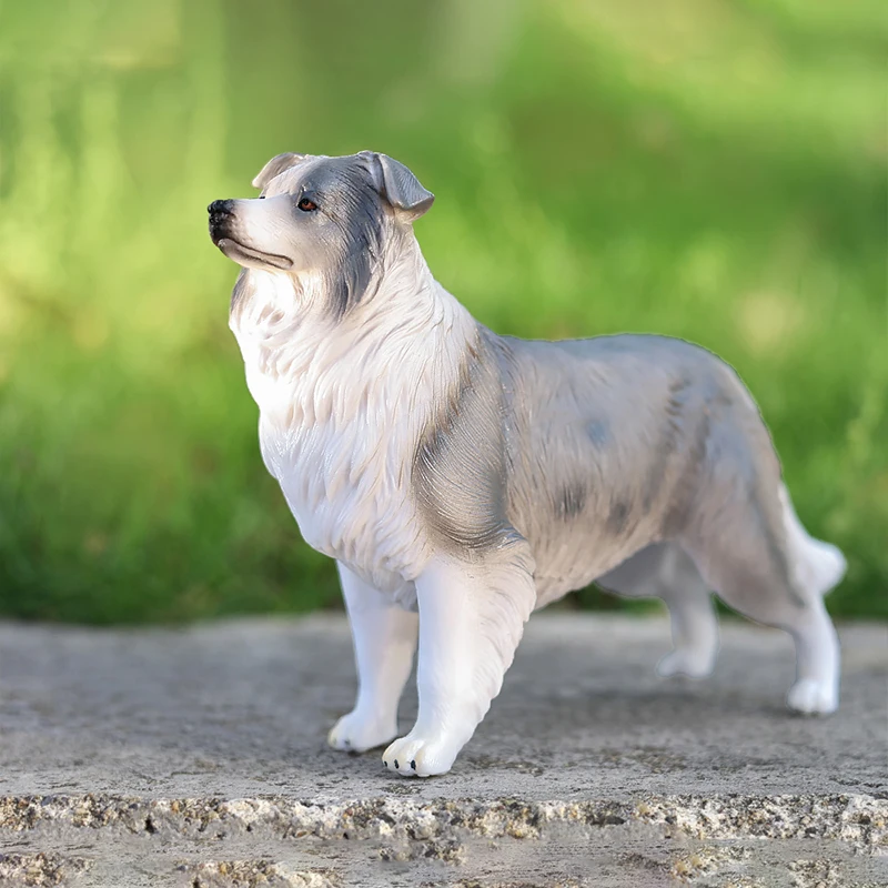 Realistic Dog Figurine Action Figure - Collectible Decorative Ornament, Ideal Gift