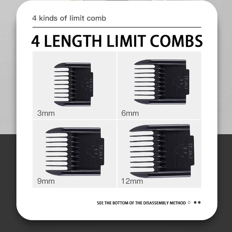 Portable Cat Dog Hair Clipper Grooming Kit Animals Hair Cutting Machine Low-Noise Rechargeable Pet Haircut Trimmer Shaver Set pet hair trimmer dog hair trimmer dog clipper pet clipper hair trimmer