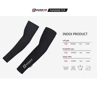 DAREVIE 1 Pair Cycling Arm Sleeve High Elastic Outdoor Riding Fishing Driving Basketball 50 SPF UV Protect Cycling Arm Warmers 2