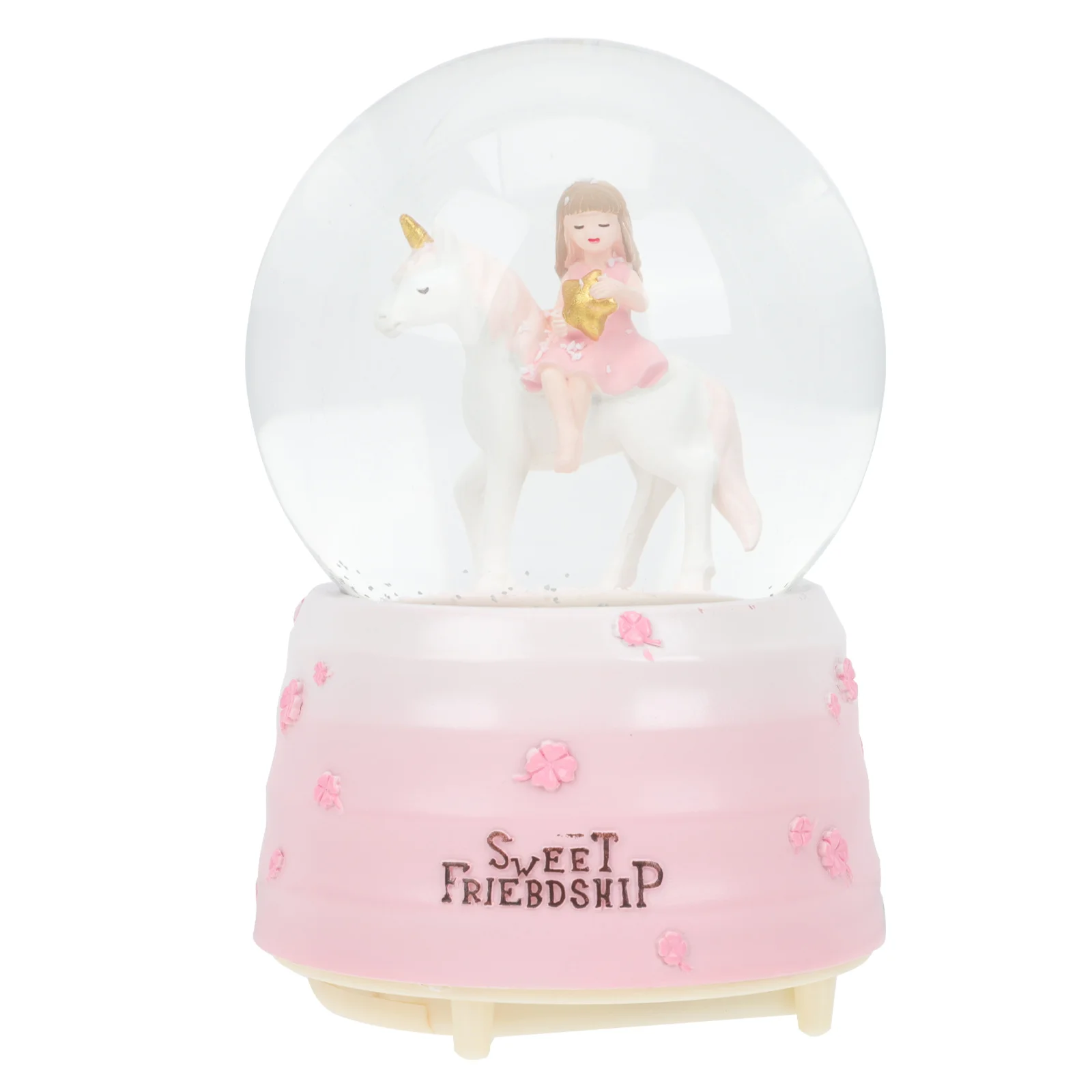 

Unicorn Crystal Ball Design Home Decorative Sphere Christmas Gifts Present Ornament Handmade Exquisite Household Bedroom