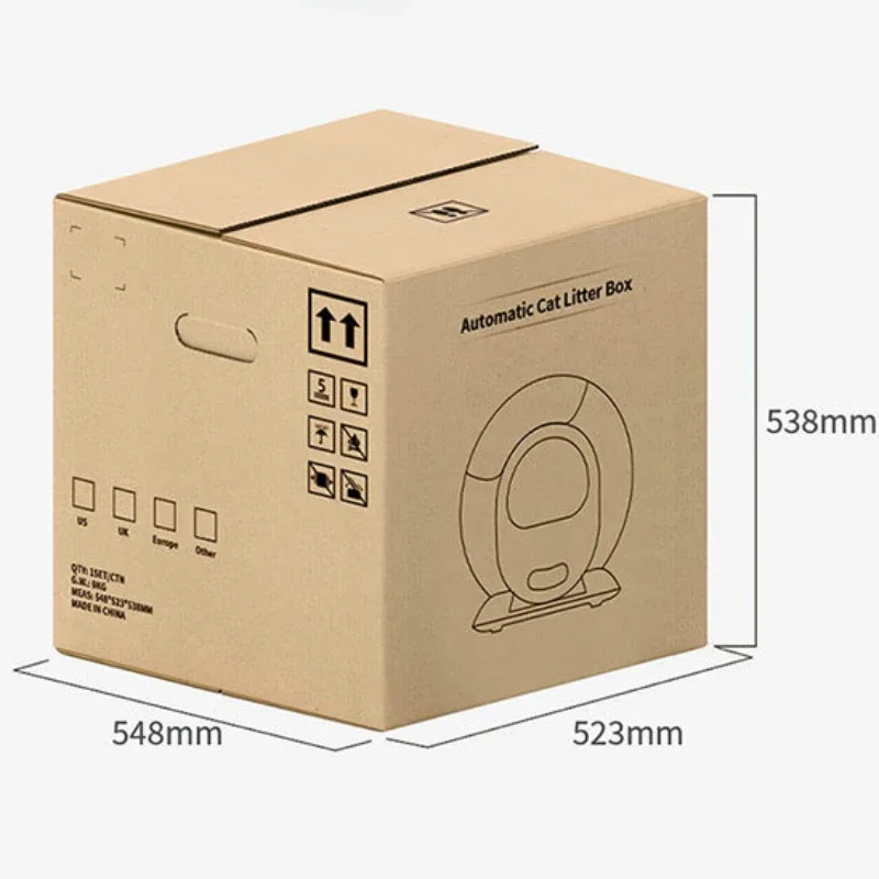 Lettiera per Gatti Intelligente Completamente Automatica, Grande, Completamente Chiusa, Deodorante e Anti-Schizzi, Toilette Elettrica per Gatti - immagine 6