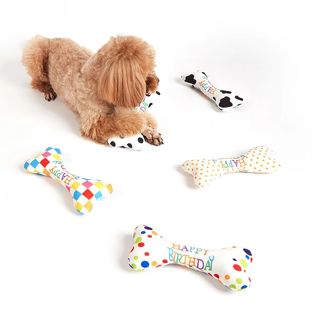 1 pet party birthday gift voice toy, squeaking sound, daily interaction with dogs to relieve boredom 3