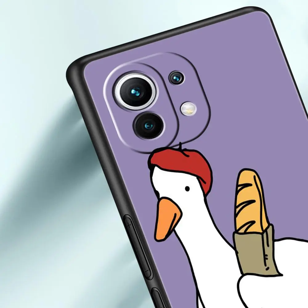 Cute Goose Duck Game Soft TPU Phone Case Cover