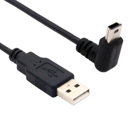 USB Charging Cable USB Extension Cable USB Cable Adapter Conversion Cable Adapter 2.0 Male to Mini USB UP Down Left Right Angled 90 Degree 0.25m 0.5m 1.8m 3m 5m for Camera MP4 Tablet