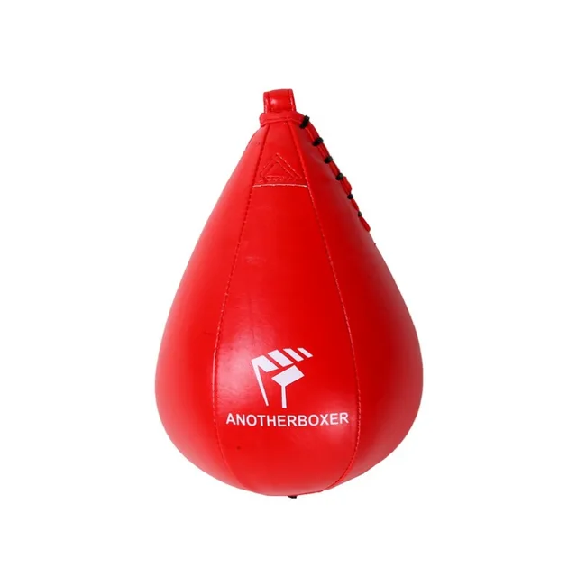 Boxing Speed Ball Pear Ball Training Speed Use Boxing Ball Mat Pattern Black Punching Balls Can Be Matched with A Spinner 6