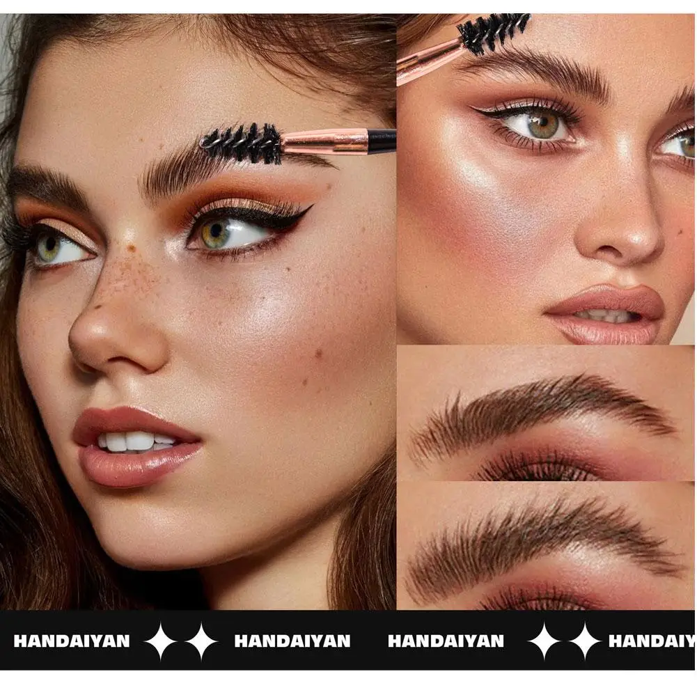 Transparent Pomade Eyebrow Styling Soap Brows Gel Wax Fixer With Brush For Women Eyebrow Cosmetics Make Up Eyebrow Gel 6