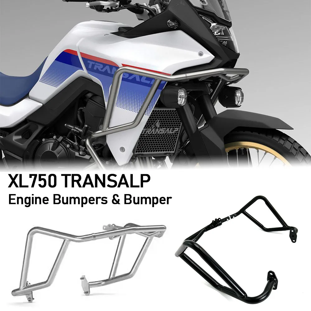 

Мотоциклетные товары XL750 TRANSALP, бампер двигателя, защита корпуса, бампер для Honda XL750 TRANSALP XL 750 xl750 xl 750 2023 2024