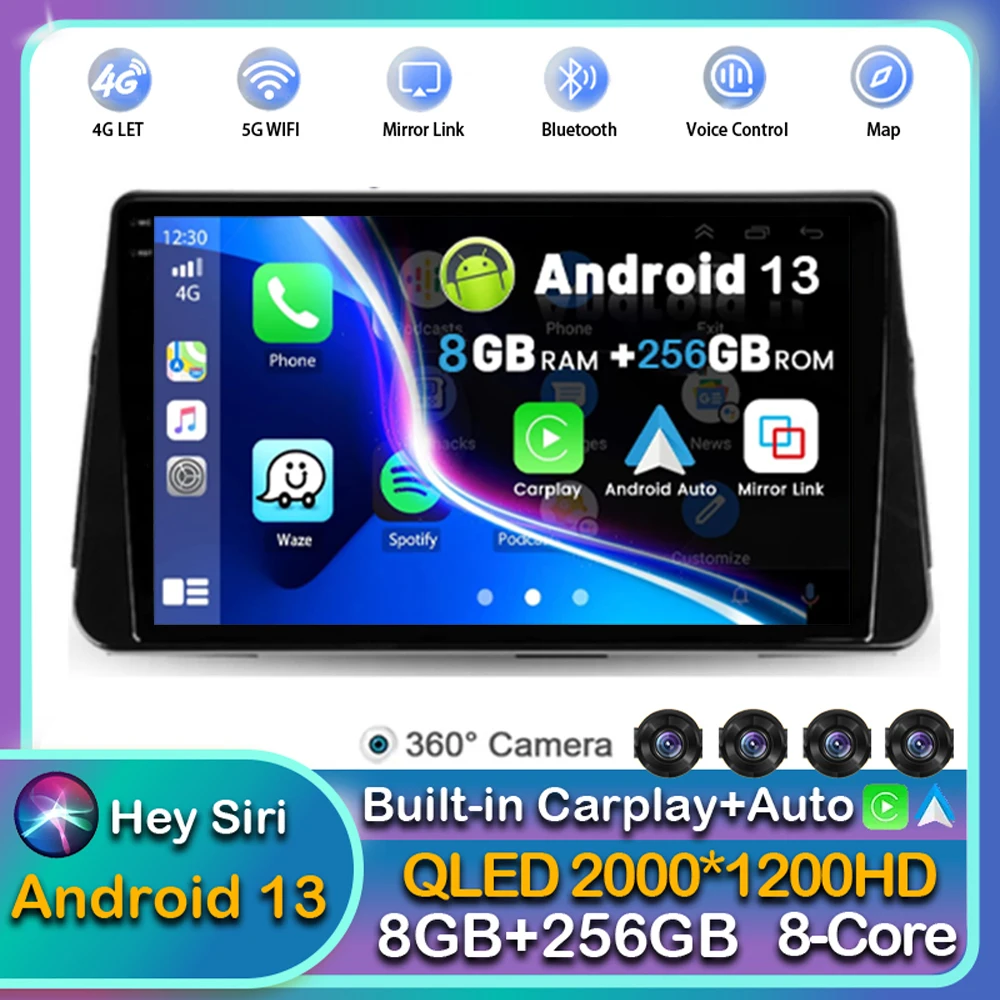 

Android13 Carplay Auto For Nissan Kicks P15 2017 2018 2019 2020 2021 Car Radio Multimedia Player Video Stereo DSP Head Unit 2DIN