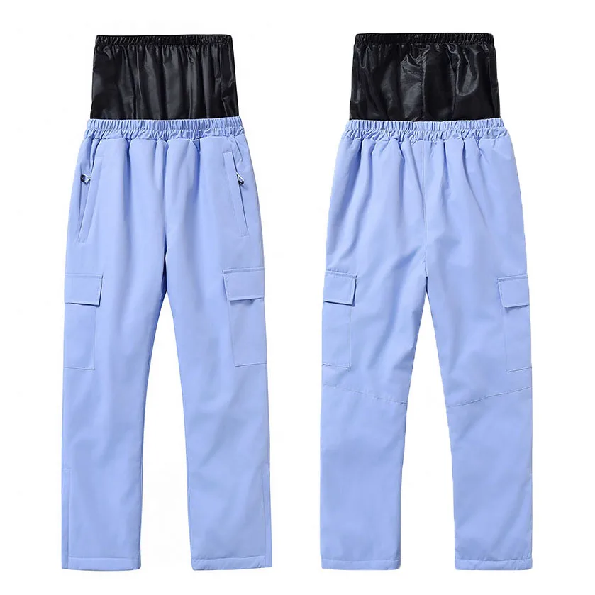 Children's Ski Pants For Boys and Girls Winter Outdoor Breathable Waterproof Windproof and Warm Thickened Children Ski Pants