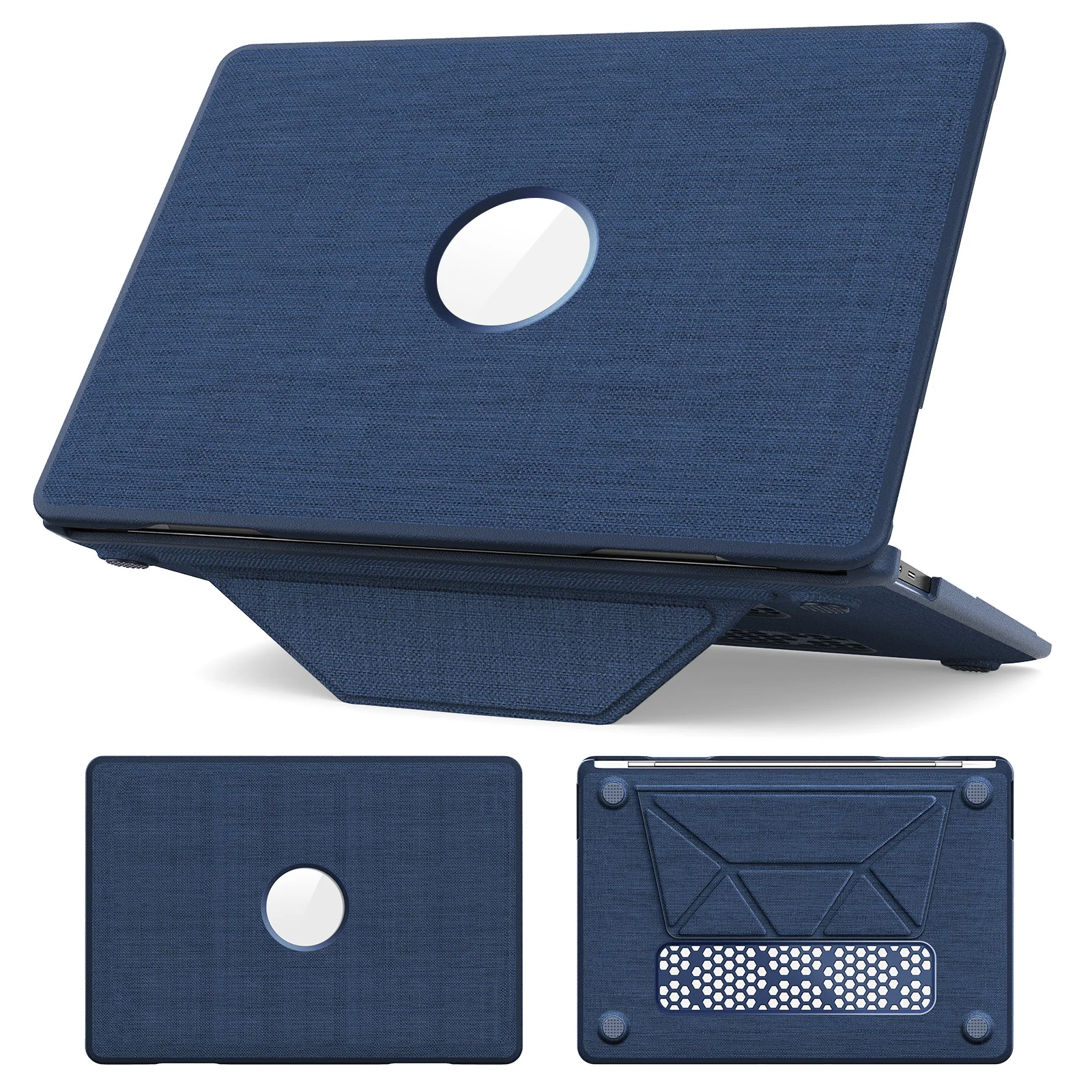 2024 Protective Laptop Case with Stand and Bottom Cover
