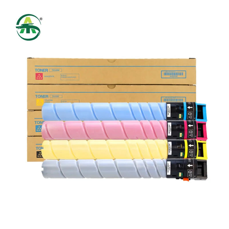 

TN328 Copier Toner Cartridge Compatible for Konica Minolta Bizhub C250i C300i C360i C7130i Copier Refill Toner Cartridge CMYK
